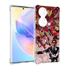 Чехол MyPads Тони-Старк-и-костюмы для Honor 70