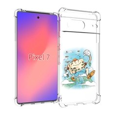 Чехол Mypads Счастливый Чемодан Для Google Pixel 7