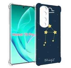 Чехол MyPads знак-зодиака-весы-1 для Honor 70 Pro / 70 Pro Plus