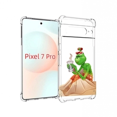 Чехол Mypads Гринч-В-Платье Для Google Pixel 7 Pro