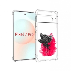 Чехол Mypads Медведь В Дымке Для Google Pixel 7 Pro