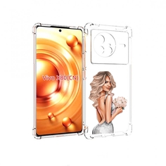 Чехол Mypads Роскошное-Платье Женский Для Vivo X80