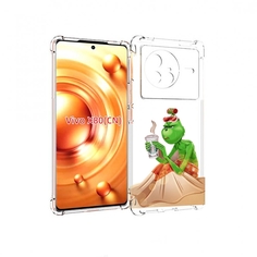 Чехол Mypads Гринч-В-Платье Для Vivo X80