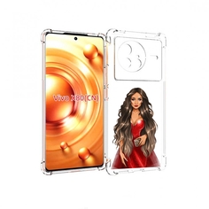 Чехол Mypads Девушка-В-Вечернем-Платье Женский Для Vivo X80
