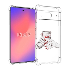 Чехол Mypads Любовный-Стакан Для Google Pixel 7