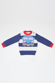 Джемпер детский Cherubino 6W100 CB, темно-синий, 68