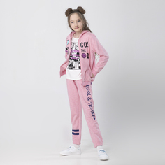 Брюки детские Cherubino CSJG 70020, розовый, 146