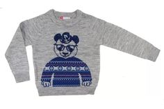 Джемпер детский Cherubino 6W101 CK, серый, 110