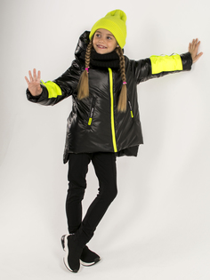 Куртка детская Аврора 851-Д, черный, 128 Aurora