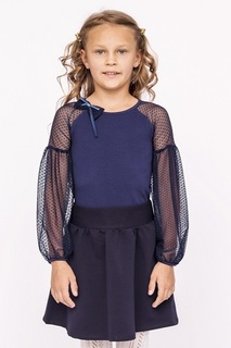 Джемпер детский Cherubino CWJG 63192-41, темно-синий, 164