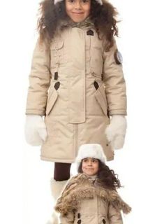 Пальто детское Boom 30664_OOG, бежевый, 98