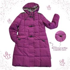 Пальто детское Boom 70478_BOG, малиновый, 170