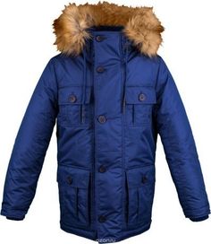 Парка детская Boom 64397_OOB, темно-синий, 158
