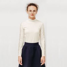 Водолазка детская Cherubino CWJG 63196-21, бежевый, 122