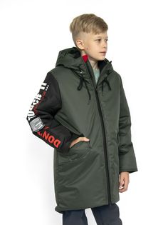 Пальто детское Аврора 913-М, черный, 170 Aurora