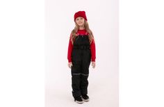 Полукомбинезон детский Boom 101430_BOG вар.1, черный, 104