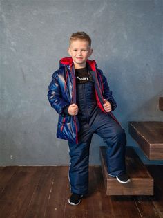 Комплект верхней одежды Аврора 748-М, синий, 92 Aurora