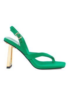 Босоножки женские JEFFREY CAMPBELL Mercantile зеленые 40 IT