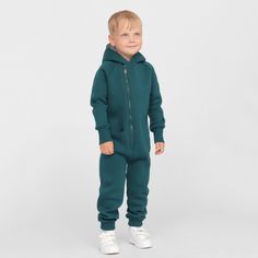 Комбинезон детский Cherubino CWKB 90140-37, зеленый, 98