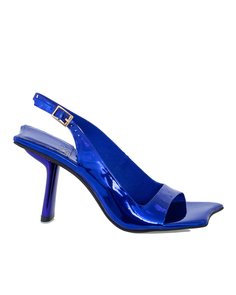 Босоножки женские JEFFREY CAMPBELL Mr.Big синие 40 IT