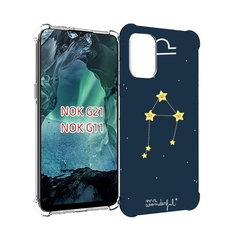 Чехол Mypads Знак-Зодиака-Весы-1 Для Nokia G11/G21