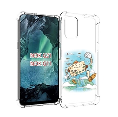 Чехол Mypads Счастливый Чемодан Для Nokia G11/G21