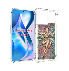 Чехол MyPads постер-рианна для OnePlus Ace