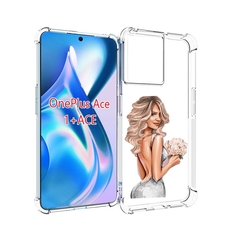 Чехол MyPads Роскошное-платье женский для OnePlus Ace