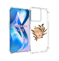 Чехол MyPads лицо-с-патчами для OnePlus Ace