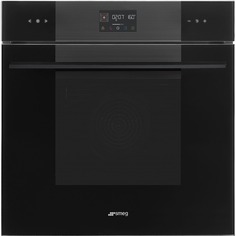 Встраиваемый электрический духовой шкаф Smeg SOP6102TB3 Linea черный