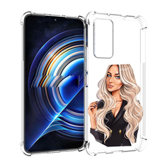 Чехол MyPads Платье-пиджак женский для Tecno Camon 19 Neo