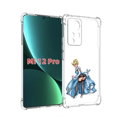 Чехол MyPads девушка-в-платье-красивая женский для Xiaomi 12S Pro