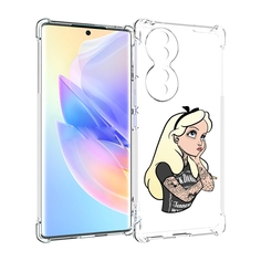 Чехол MyPads принцесса-в-татуировках женский для Honor 70