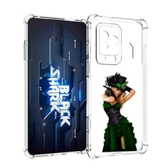 Чехол MyPads девушка-в-модном-длинном-платье женский для Xiaomi Black Shark 5 Pro