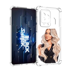 Чехол MyPads Платье-пиджак женский для Xiaomi Black Shark 5 Pro