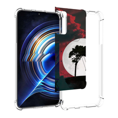 Чехол MyPads качели-над-пропастью для Tecno Camon 19 Neo