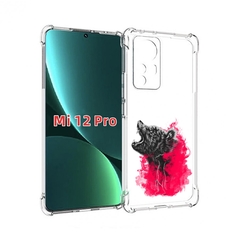 Чехол MyPads медведь в дымке для Xiaomi 12S Pro