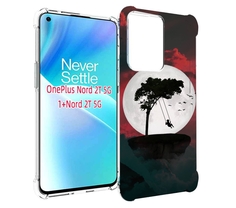 Чехол MyPads качели-над-пропастью для OnePlus Nord 2T
