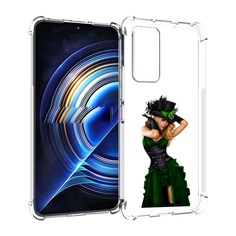 Чехол MyPads девушка-в-модном-длинном-платье женский для Tecno Camon 19 Neo