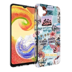 Чехол MyPads Пляжи-постер для Samsung Galaxy A04