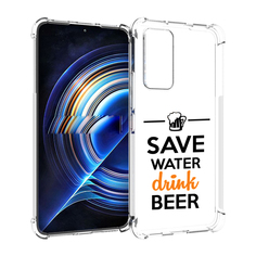 Чехол MyPads Пей-пиво для Tecno Camon 19 Neo