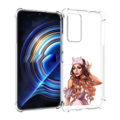 Чехол MyPads девушка-с-маской-для-сна женский для Tecno Camon 19 Neo