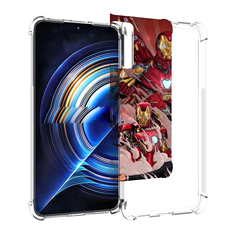 Чехол MyPads Тони-Старк-и-костюмы для Tecno Camon 19 Neo