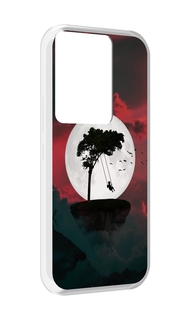 Чехол MyPads качели-над-пропастью для Itel Vision 3 Plus / Itel P38 Pro