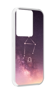 Чехол MyPads знак зодиака весы 4 для Itel Vision 3 Plus / Itel P38 Pro