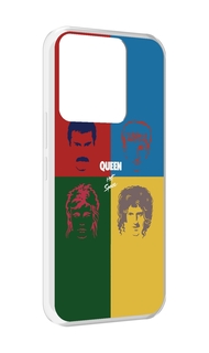 Чехол MyPads hot space queen альбом для Tecno Spark Go 2022 / Tecno Spark 8C