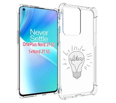 Чехол MyPads лампочка-с-идеей для OnePlus Nord 2T
