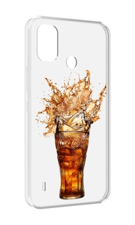 Чехол MyPads Кола-в-стакане для Itel A48