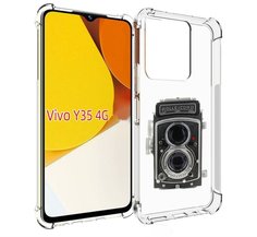 Чехол MyPads старый проектор для Vivo Y35 4G 2022 / Vivo Y22