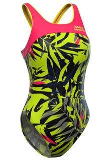 Купальник слитный женский Mad Wave M0151055A0W желтый M